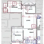 Cheerful Two Bedrooms Flat With Bbq شقة