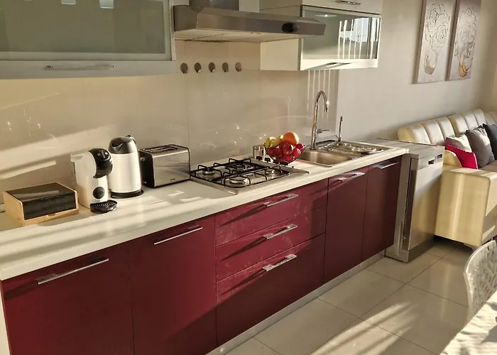 Daire Cheerful Two Bedrooms Flat With Bbq Msida