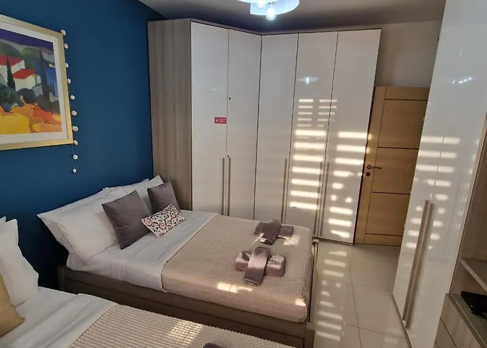 Daire Cheerful Two Bedrooms Flat With Bbq Msida